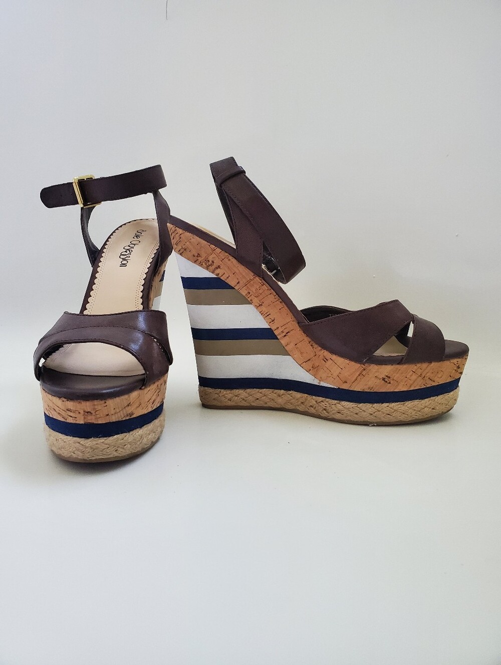 EUC, Sole Obsession Platform Wedge Sandals